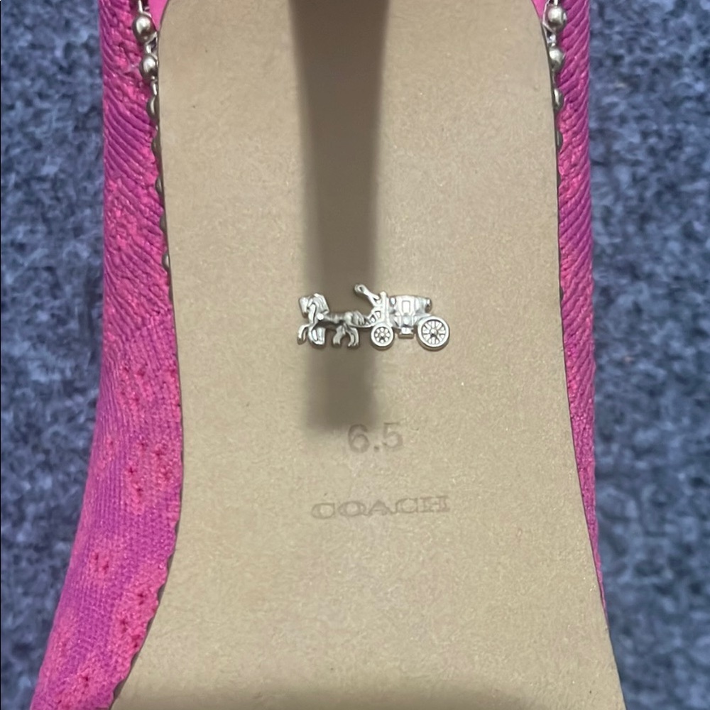 Coach Pink Waverly Pump - Picture 6 of 11